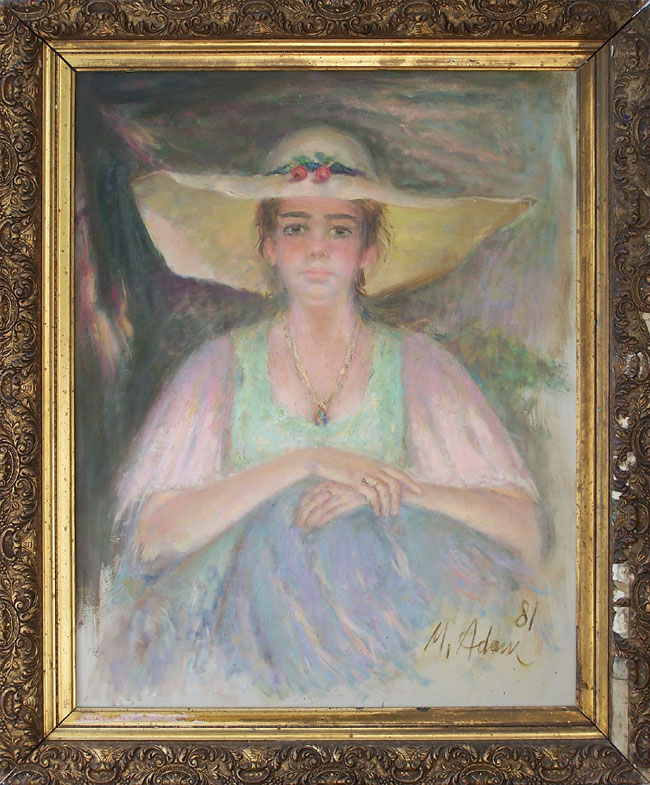 Magdalena w kapeluszu