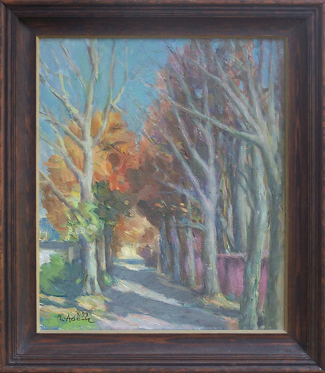 Uliczka w Młochowie