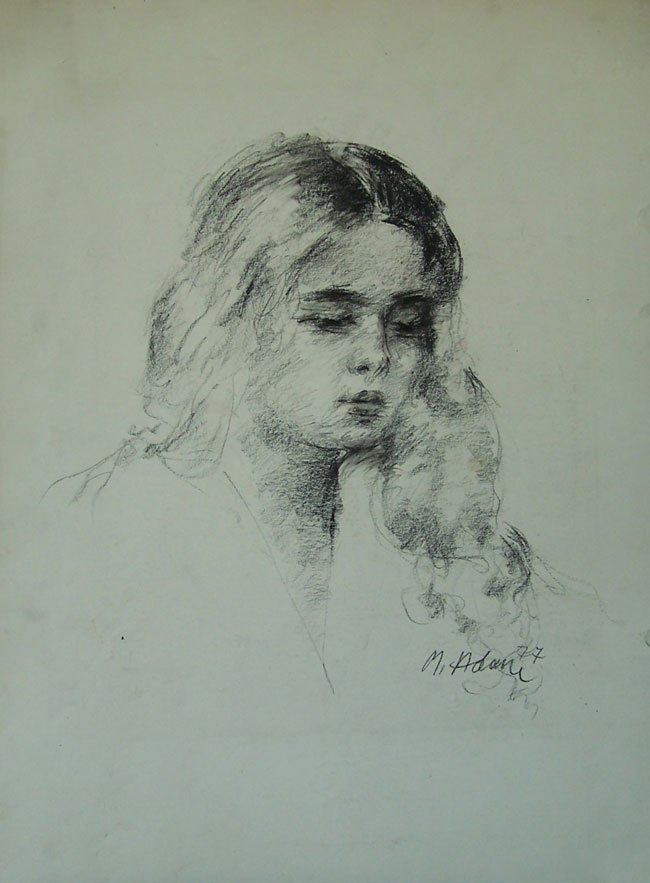 Karnetowy portret Madzi