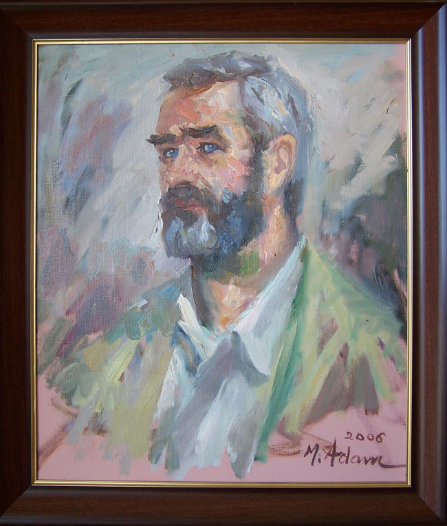Brat Andrzej malarz samouk