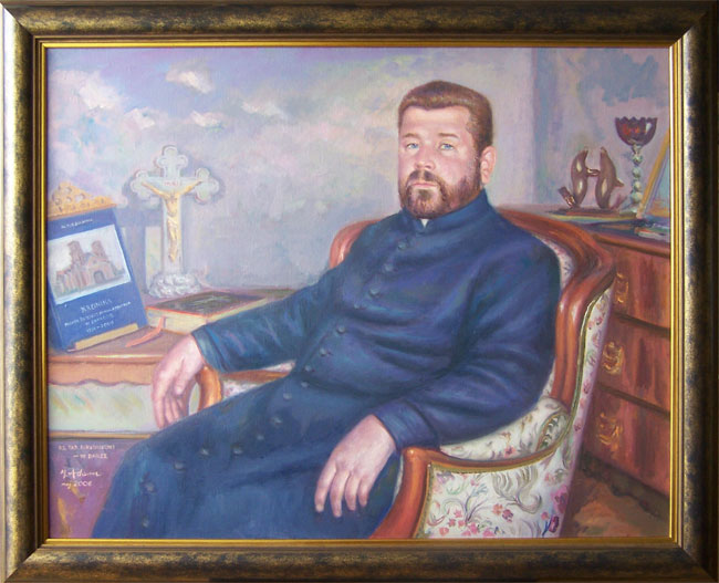 Portret ks. Tadeusza Firysiuka