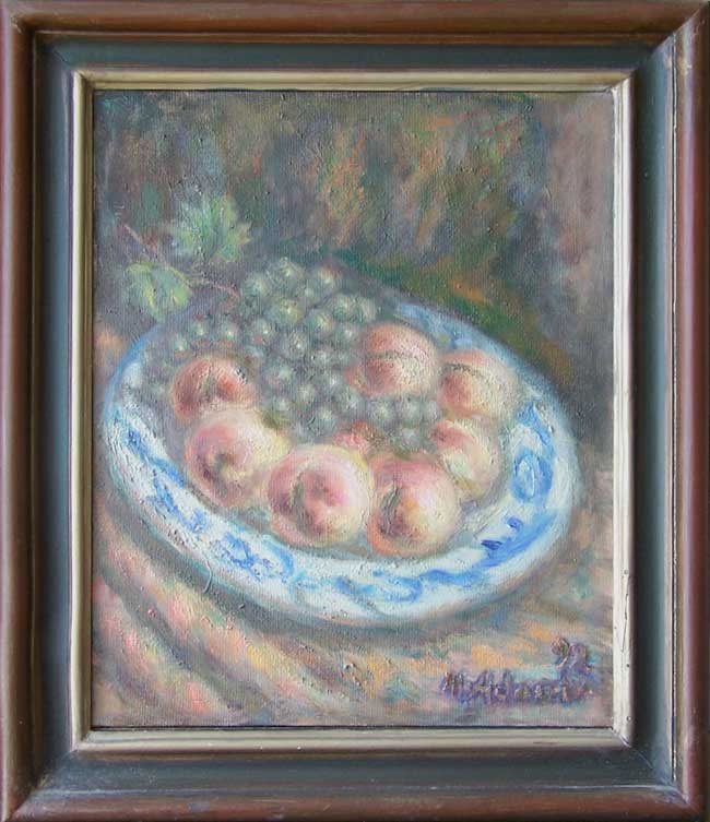 Brzoskwinie z naszego ogródka