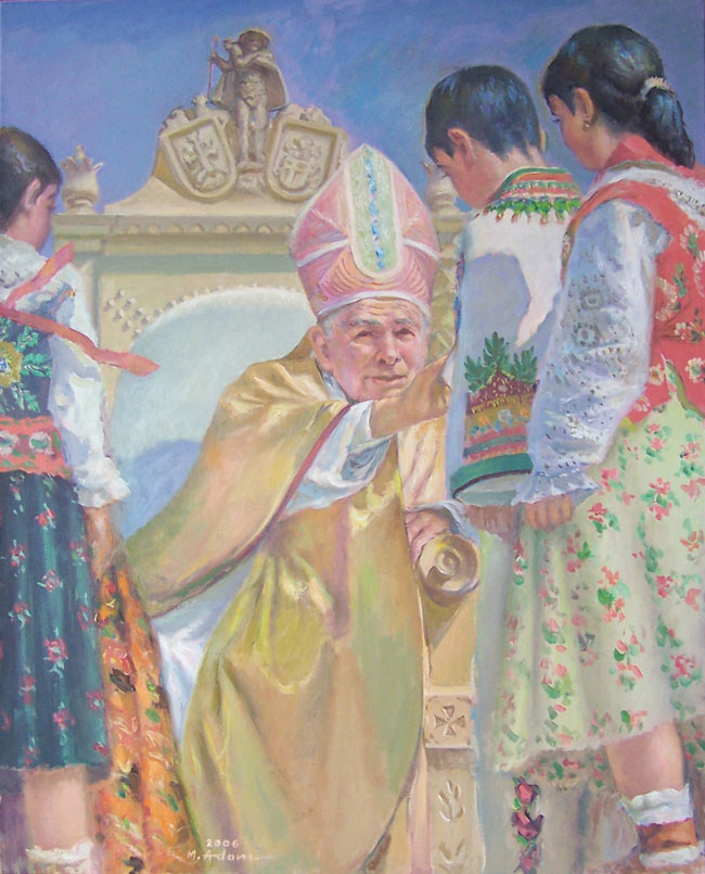 Jan Paweł II Wielki wśród dzieci góralskich