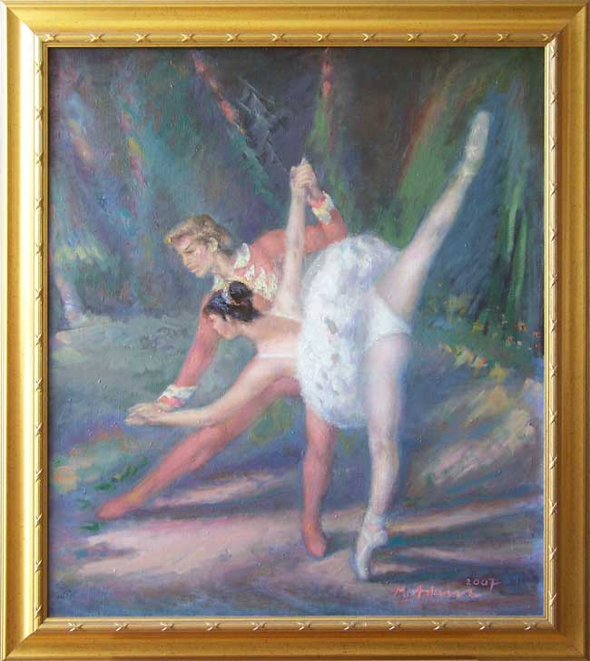 Pas de deux z Teatru Balszoj w Moskwie