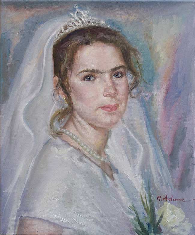 La Bella ze Słotwin, czyli bratanica Marysia w welonie ślubnym